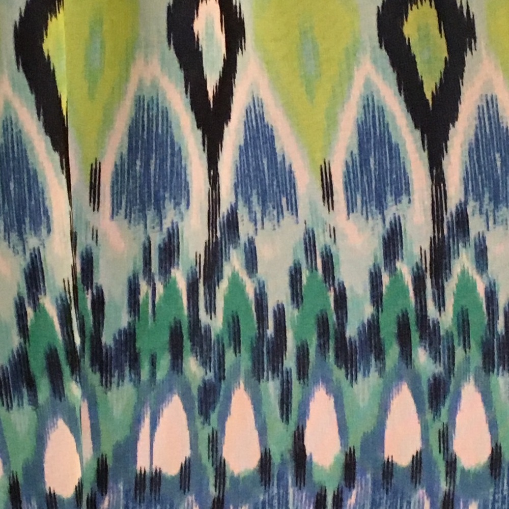 Francesca’s Blue and Green Multi Sundress - Picture 3 of 3